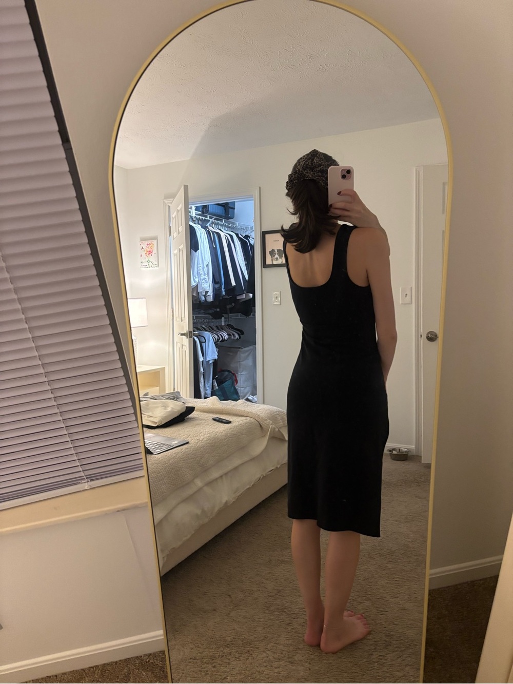 Reformation knit midi dress with slit size XS - Picture 3 of 7
